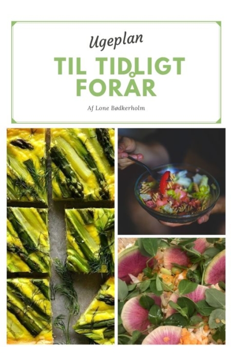 Ugeplan med inspiration fra årtidens grøntager